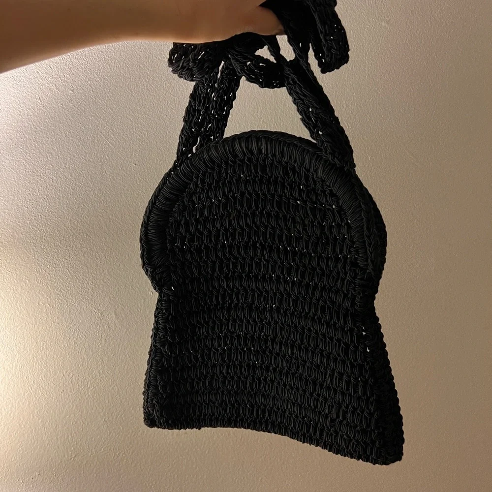 carrie forbes crochet cross body purse - Picture 3 of 3